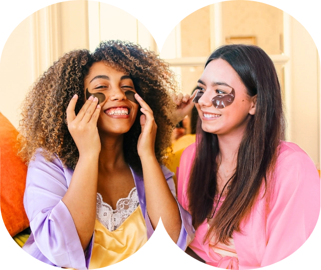 Clean girl morning routine with dewy skin and minimalist makeup using viral Amazon beauty products