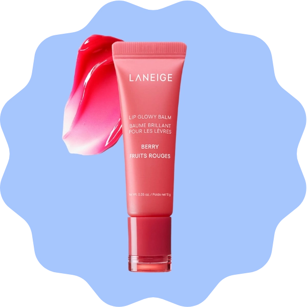 Clean Girl Morning Routine Lip Glowy Balm Sheer Tinted Lip Moisturizer with Shea Butter, for Hydrating Shine & Soft Lips by Laneige