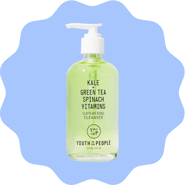 Youth To The People Superfood Gentle Antioxidant Refillable Cleanser for an easy Clean Girl Morning Routine