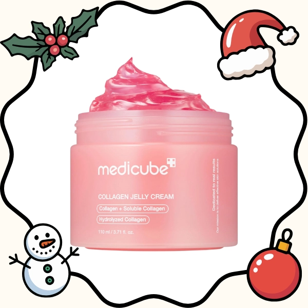 A bouncy collagen rich jelly cream that hydrates and brightens and belongs in the 20 Best Skincare Stocking Stuffers Under 20 dollars.