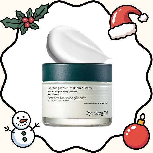 A soothing ceramide rich barrier cream that locks in moisture and fits the theme of the 20 Best Skincare Stocking Stuffers Under 20 dollars.